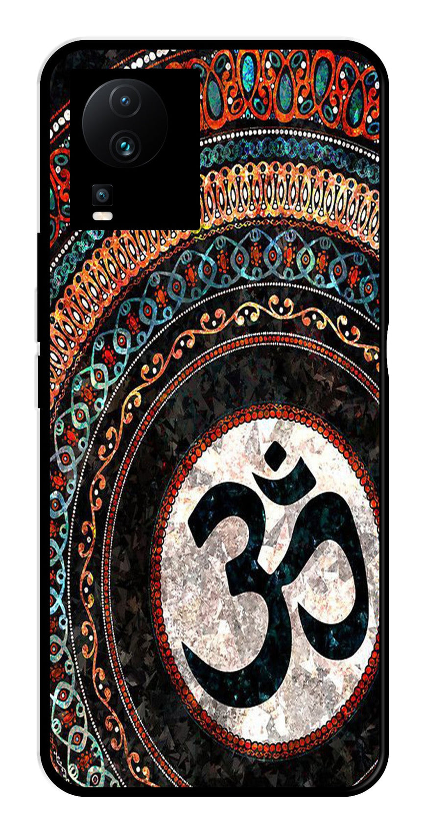 Oum Design Metal Mobile Case for iQOO Neo 7   (Design No -15)