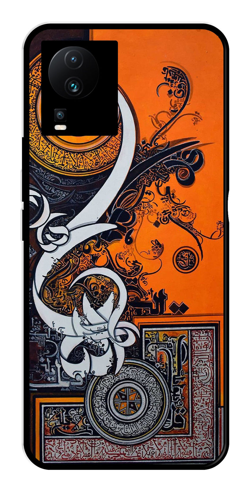 Qalander Art Metal Mobile Case for iQOO Neo 7 Pro   (Design No -16)