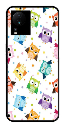 Owls Pattern Metal Mobile Case for iQOO Neo 7 Pro