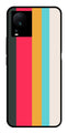Muted Rainbow Metal Mobile Case for iQOO Neo 7   (Design No -31)