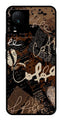Coffee Pattern Metal Mobile Case for iQOO Neo 7   (Design No -37)