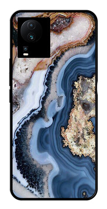 Marble Design Metal Mobile Case for iQOO Neo 7 Pro