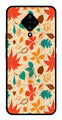 Leafs Design Metal Mobile Case for Vivo S1 Pro   (Design No -14)