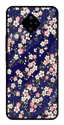 Flower Design Metal Mobile Case for Vivo S1 Pro