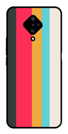 Muted Rainbow Metal Mobile Case for Vivo S1 Pro