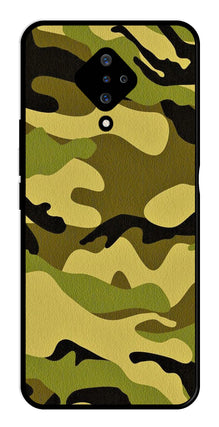 Army Pattern Metal Mobile Case for Vivo S1 Pro
