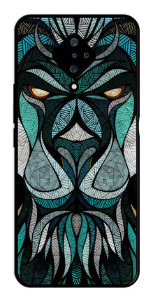 Lion Pattern Metal Mobile Case for Vivo S1 Pro