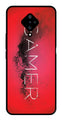 Gamer Pattern Metal Mobile Case for Vivo S1 Pro   (Design No -41)