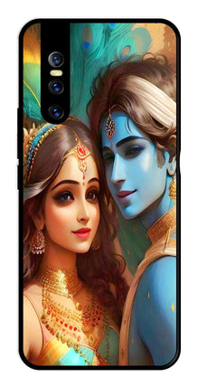 Lord Radha Krishna Metal Mobile Case for Vivo T1 44W