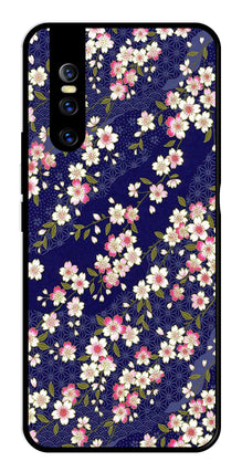 Flower Design Metal Mobile Case for Vivo T1 44W