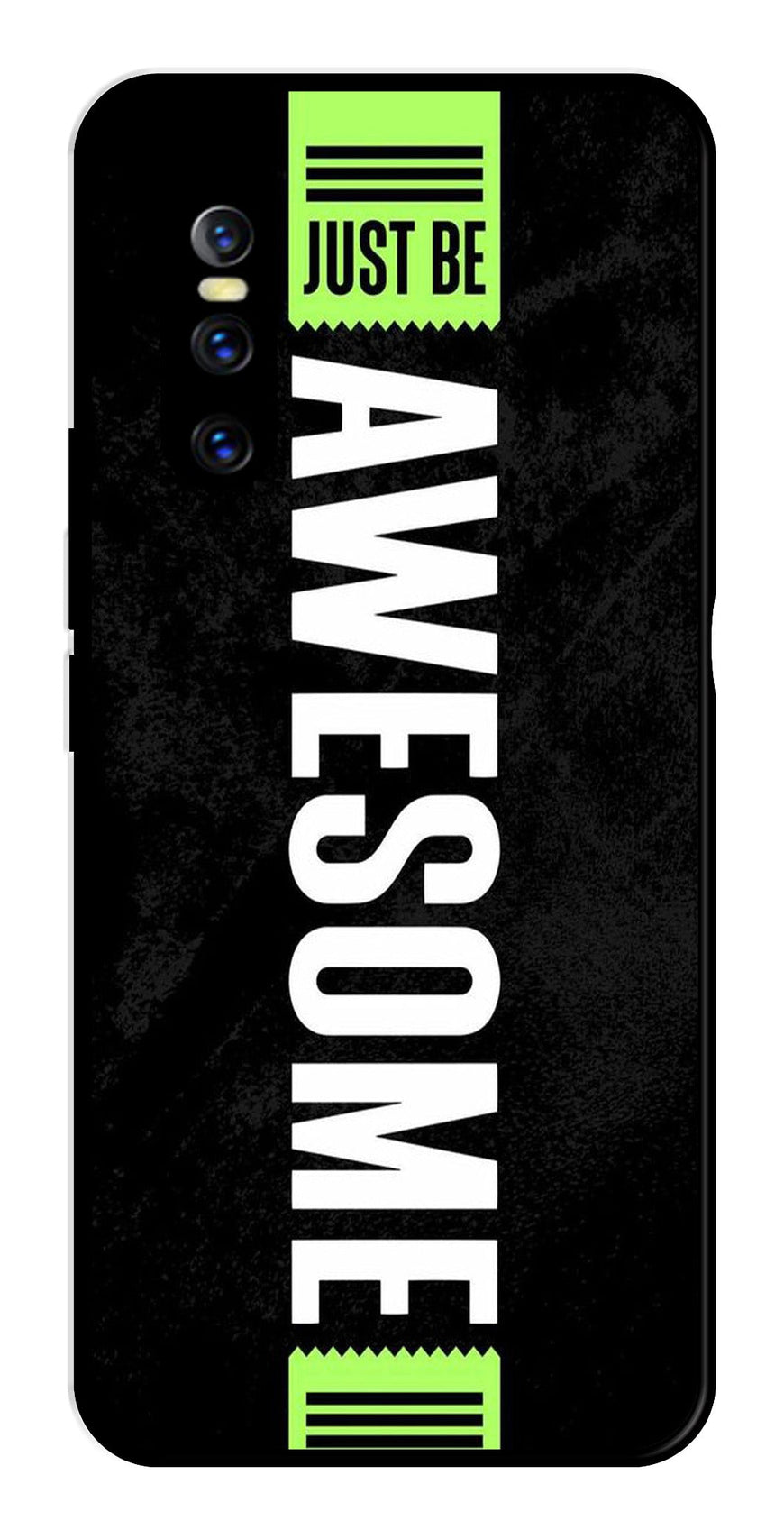 Awesome Metal Mobile Case for Vivo T1 44W   (Design No -33)