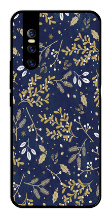 Floral Pattern  Metal Mobile Case for Vivo T1 44W