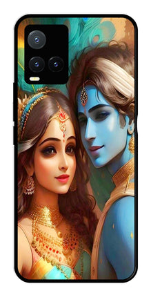 Lord Radha Krishna Metal Mobile Case for Vivo T1X
