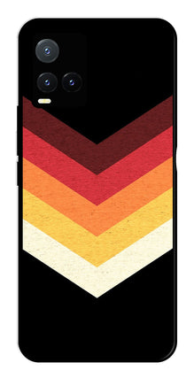 MultiColor Arrow Metal Mobile Case for Vivo T1X