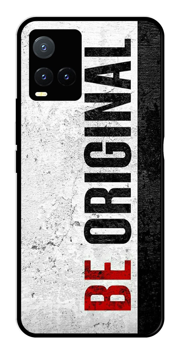 Be Original Metal Mobile Case for Vivo T1X   (Design No -38)