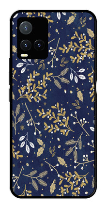 Floral Pattern  Metal Mobile Case for Vivo T1X