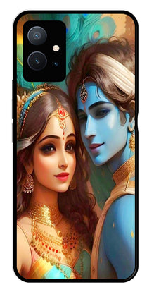 Lord Radha Krishna Metal Mobile Case for Vivo T1 5G