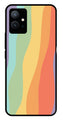 Muted Rainbow Metal Mobile Case for Vivo T1 5G   (Design No -02)