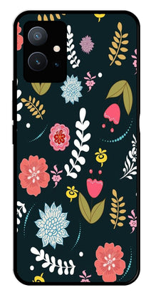 Floral Pattern2 Metal Mobile Case for Vivo Y75 5G