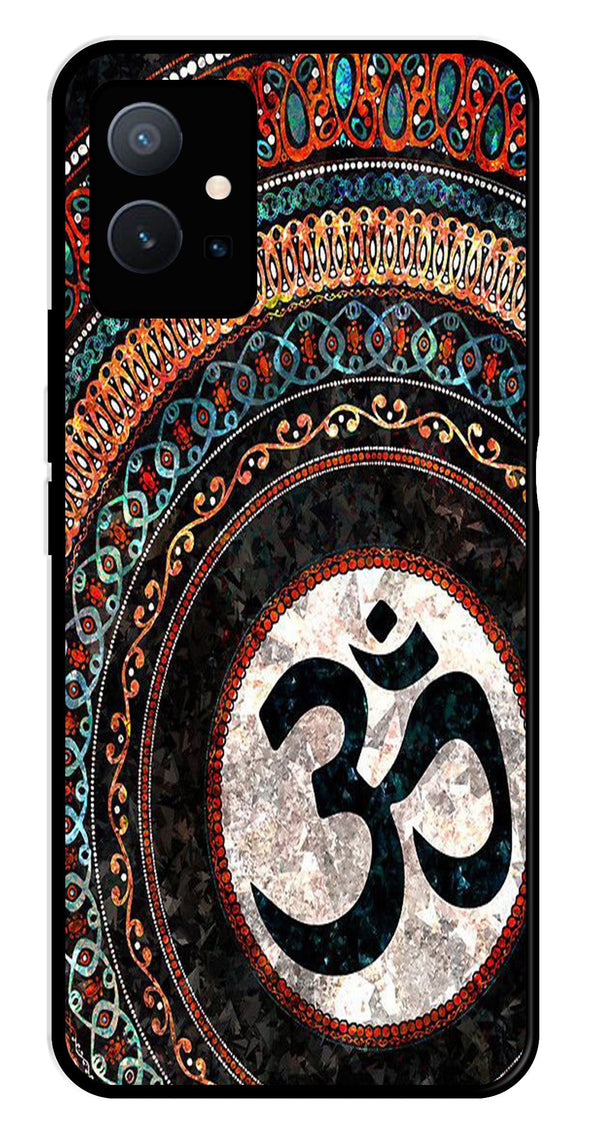 Oum Design Metal Mobile Case for Vivo T1 5G   (Design No -15)