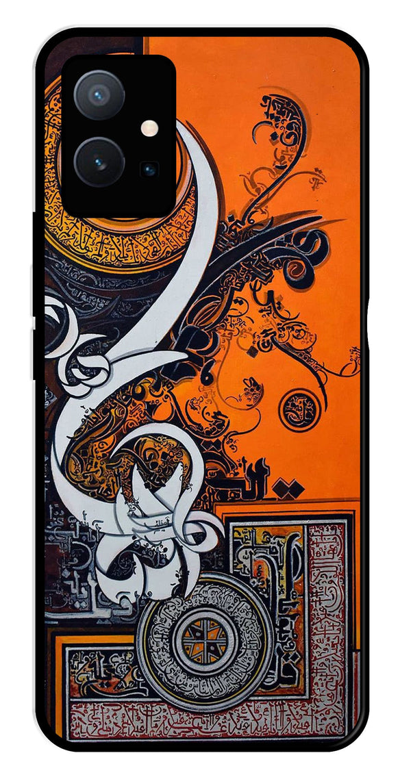 Qalander Art Metal Mobile Case for Vivo T1 5G   (Design No -16)