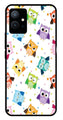 Owls Pattern Metal Mobile Case for Vivo T1 5G   (Design No -20)