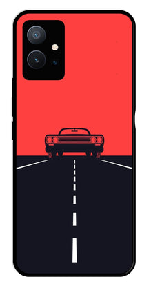 Car Lover Metal Mobile Case for Vivo T1 5G