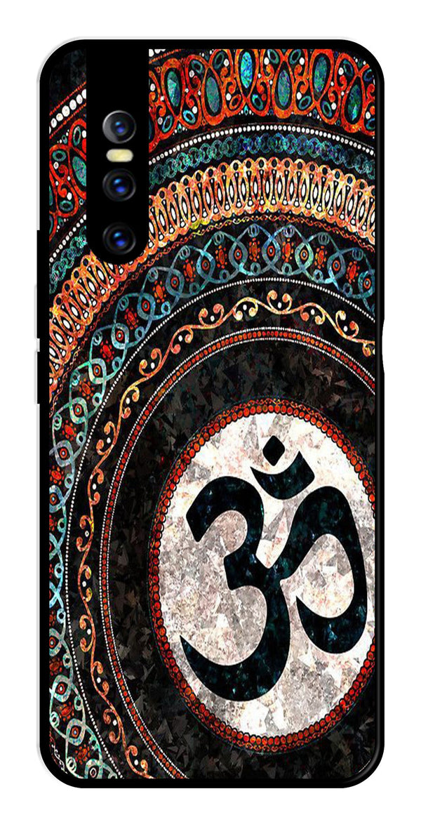 Oum Design Metal Mobile Case for Vivo V15   (Design No -15)
