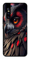 Owl Design Metal Mobile Case for Vivo V15   (Design No -26)
