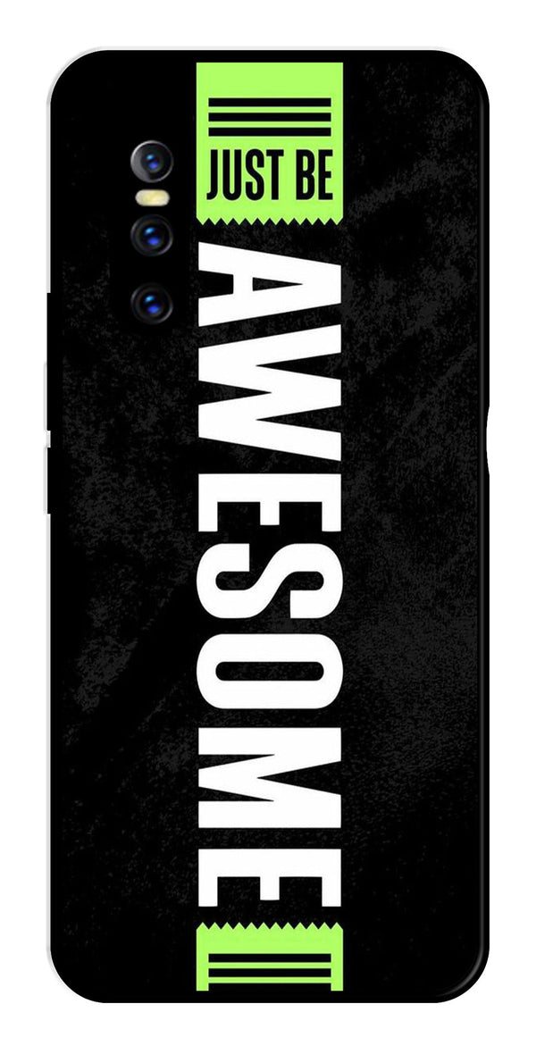 Awesome Metal Mobile Case for Vivo V15 Pro   (Design No -33)