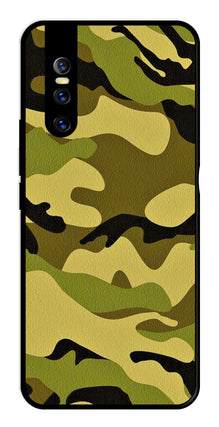 Army Pattern Metal Mobile Case for Vivo V15 Pro