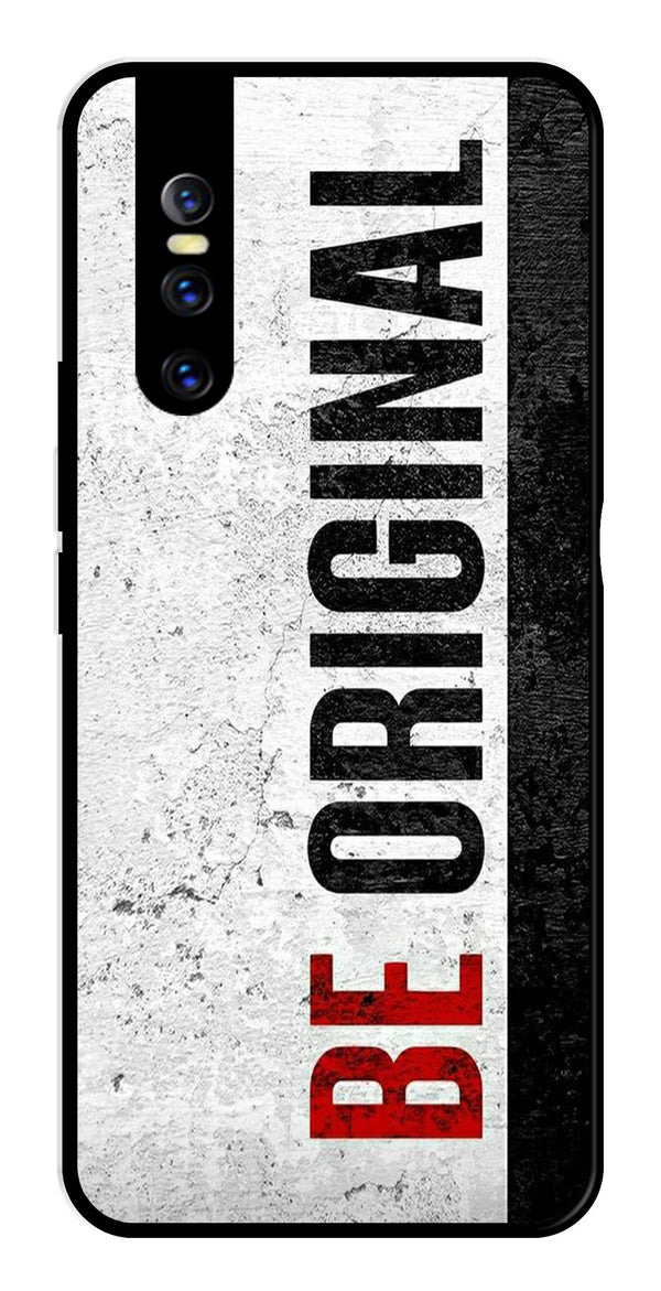 Be Original Metal Mobile Case for Vivo V15   (Design No -38)