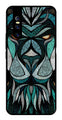 Lion Pattern Metal Mobile Case for Vivo V15 Pro   (Design No -40)