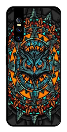 Owl Pattern Metal Mobile Case for Vivo V15