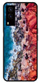 Sea Shore Metal Mobile Case for Vivo V21E 5G   (Design No -18)