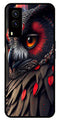Owl Design Metal Mobile Case for Vivo V21E 5G   (Design No -26)