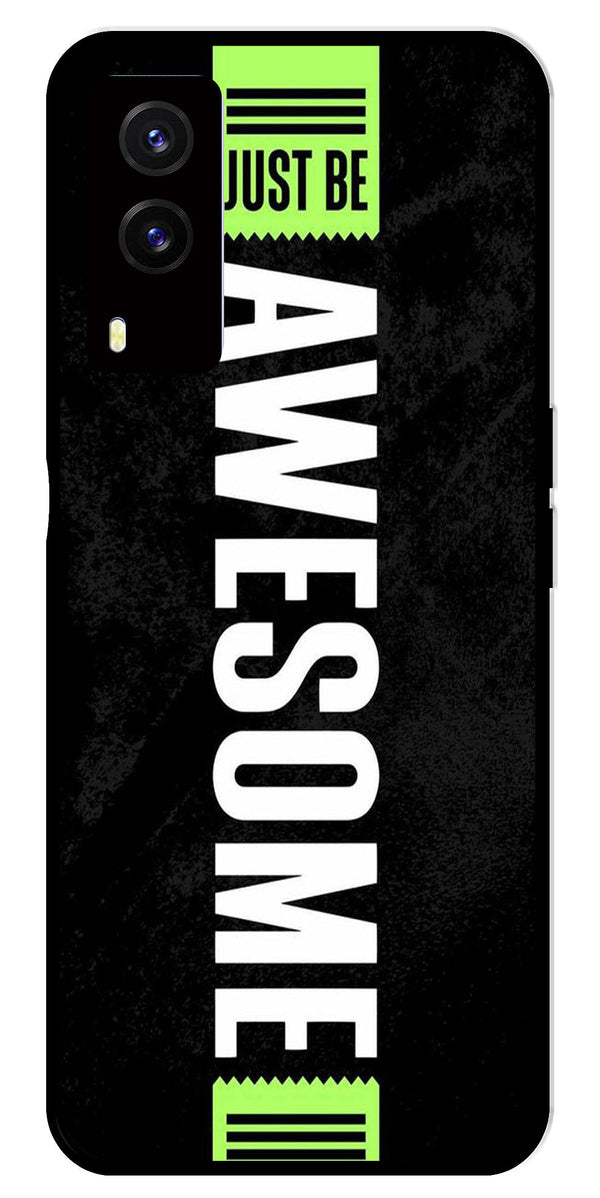 Awesome Metal Mobile Case for Vivo V21E 5G   (Design No -33)