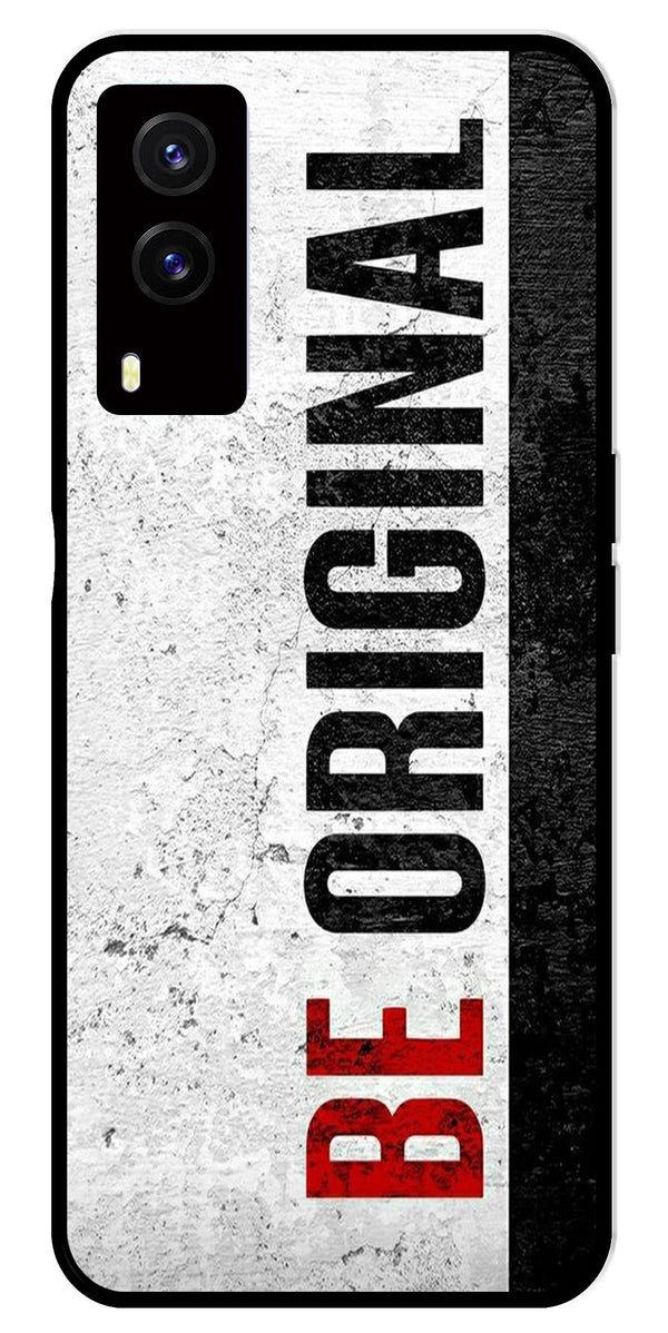 Be Original Metal Mobile Case for Vivo V21E 5G   (Design No -38)