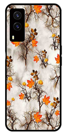 Autumn leaves Metal Mobile Case for Vivo V21E 5G