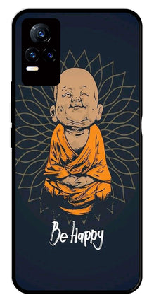 Be Happy Metal Mobile Case for Vivo V21E 4G