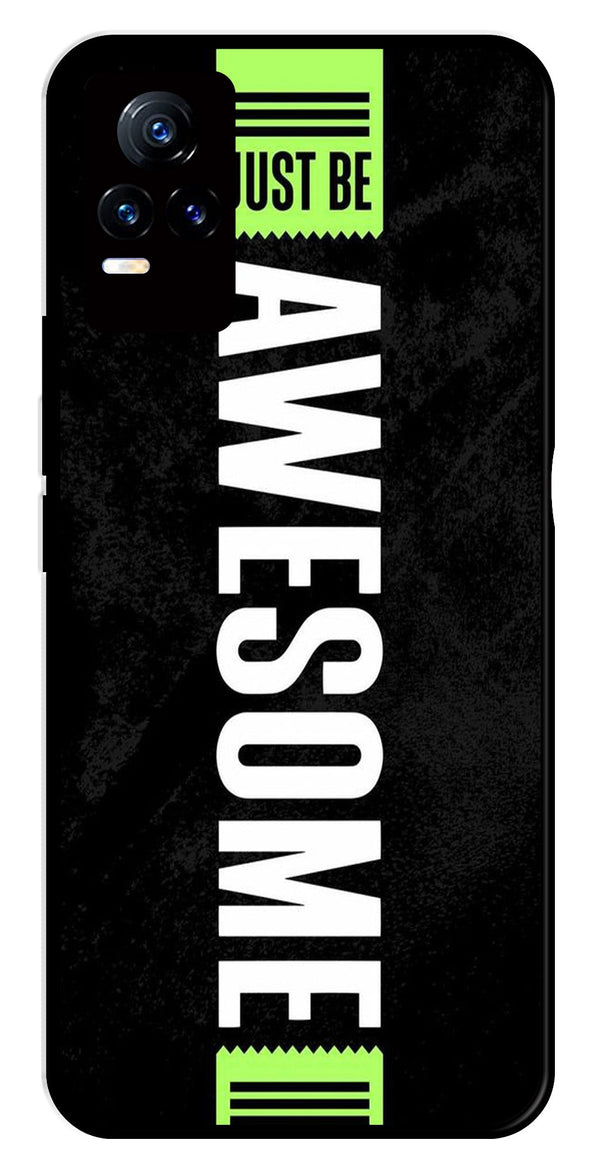 Awesome Metal Mobile Case for Vivo V21E 4G   (Design No -33)