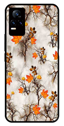 Autumn leaves Metal Mobile Case for Vivo V21E 4G