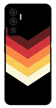 MultiColor Arrow Metal Mobile Case for Vivo V22E 5G