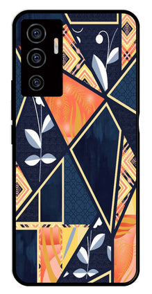 Marble Design Metal Mobile Case for Vivo V22E 5G