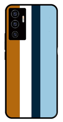 MultiColor Pattern Metal Mobile Case for Vivo V22E 5G