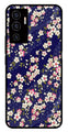 Flower Design Metal Mobile Case for Vivo V22E 5G   (Design No -25)