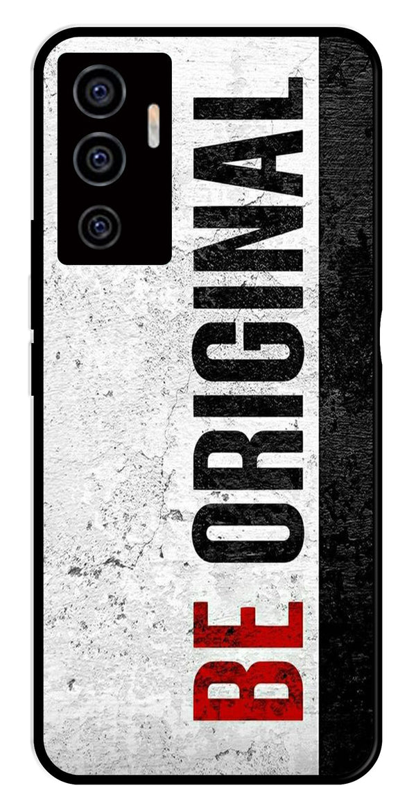 Be Original Metal Mobile Case for Vivo V22E 5G   (Design No -38)