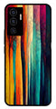 Modern Art Colorful Metal Mobile Case for Vivo V22E 5G   (Design No -47)