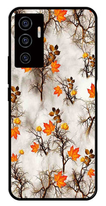 Autumn leaves Metal Mobile Case for Vivo V22E 5G
