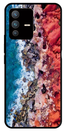 Sea Shore Metal Mobile Case for Vivo V23 5G